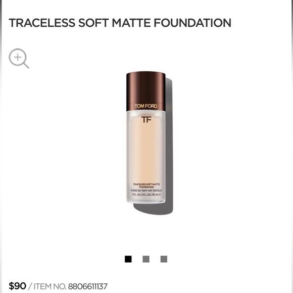 New!Tom Ford Soft Matte Foundation Samples:Hyarulonic Acid &but C & Microspheres - Picture 2 of 15